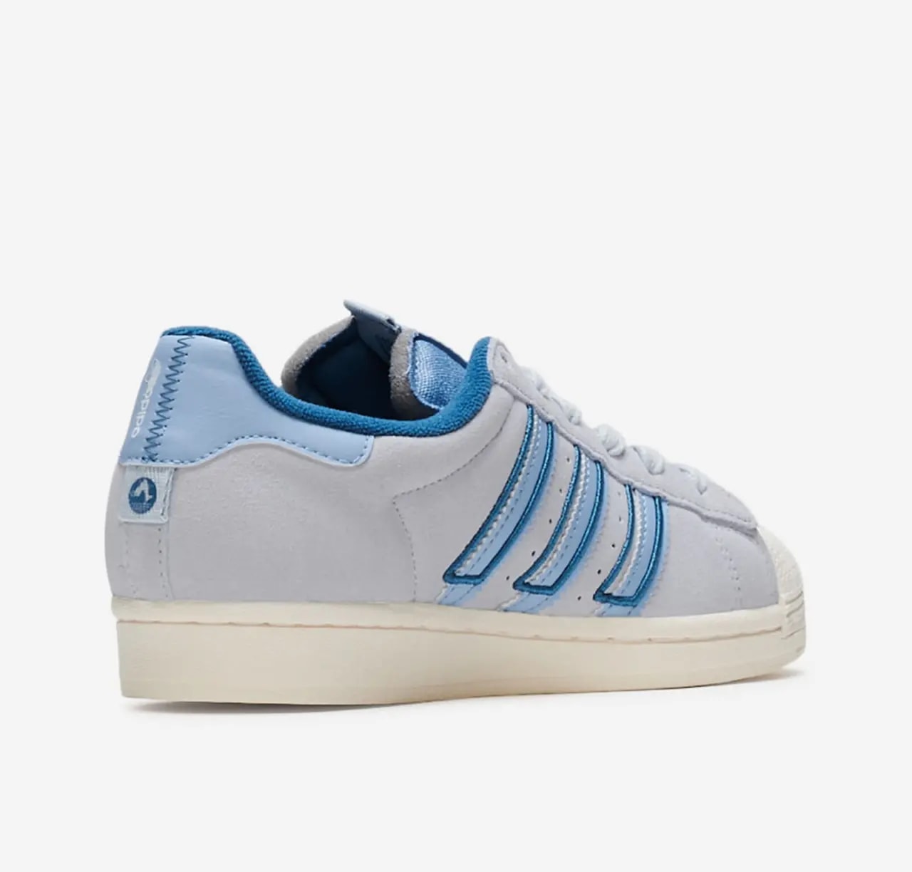 Giày Adidas Superstar J GS 'Altered Blue White' GV7949 — ảnh 4