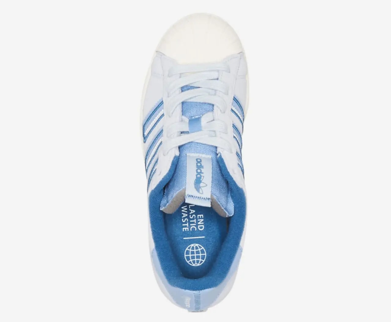 Giày Adidas Superstar J GS 'Altered Blue White' GV7949 — ảnh 2