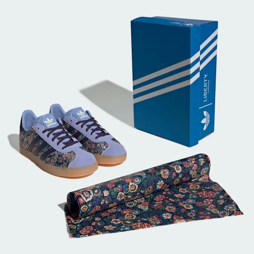 Giày Adidas Gazelle Liberty x London 'Floral Embroidery' JH5207 — ảnh 3