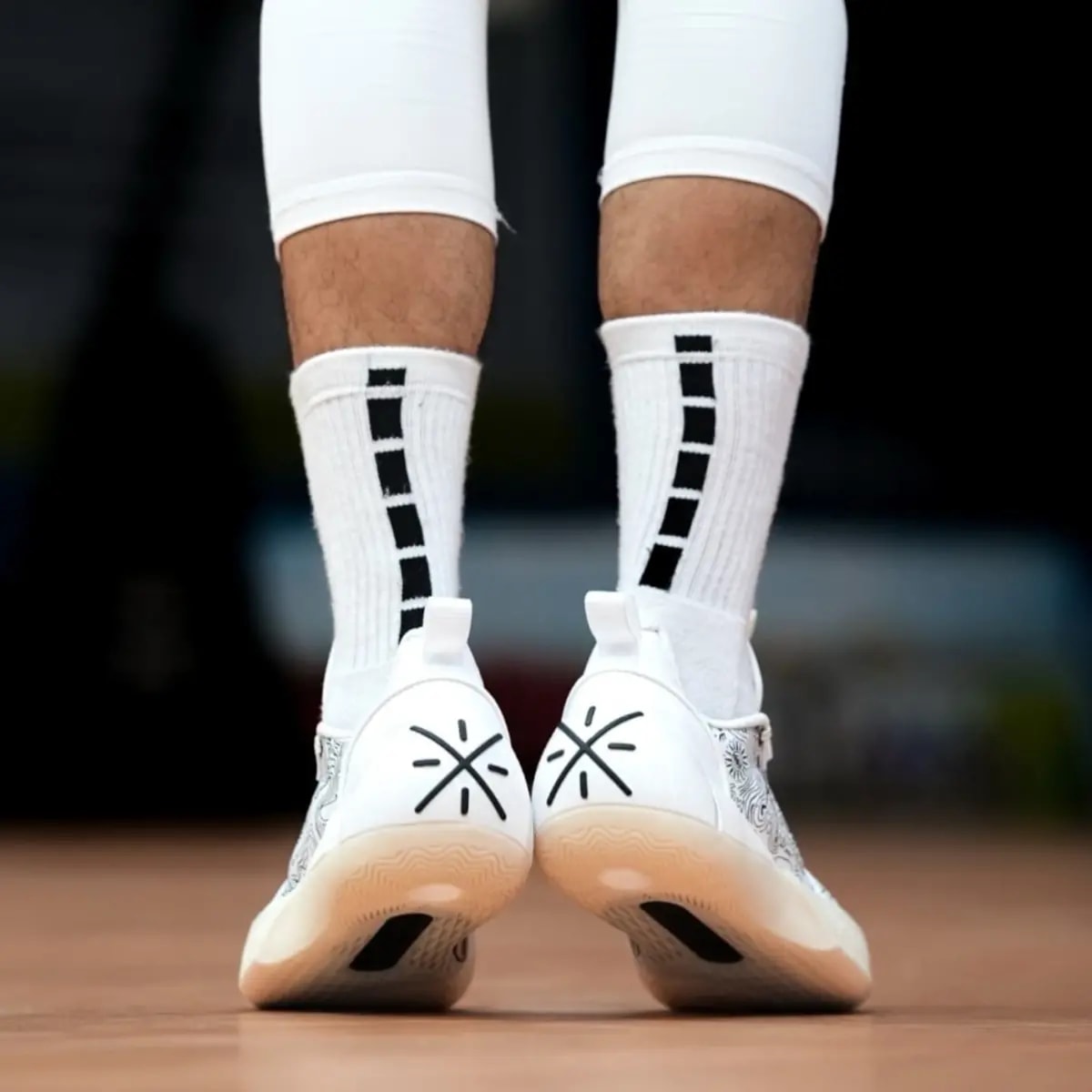 Giày Lining Way Of Wade All City 12 Encore 'White Black' ABAU051-4 — ảnh 3