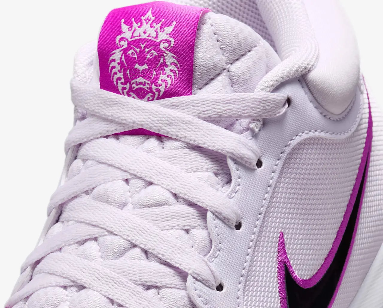 Giày Nike LeBron Witness 8 'Grape Hyper Violet Light' HQ2139-500 — ảnh 2