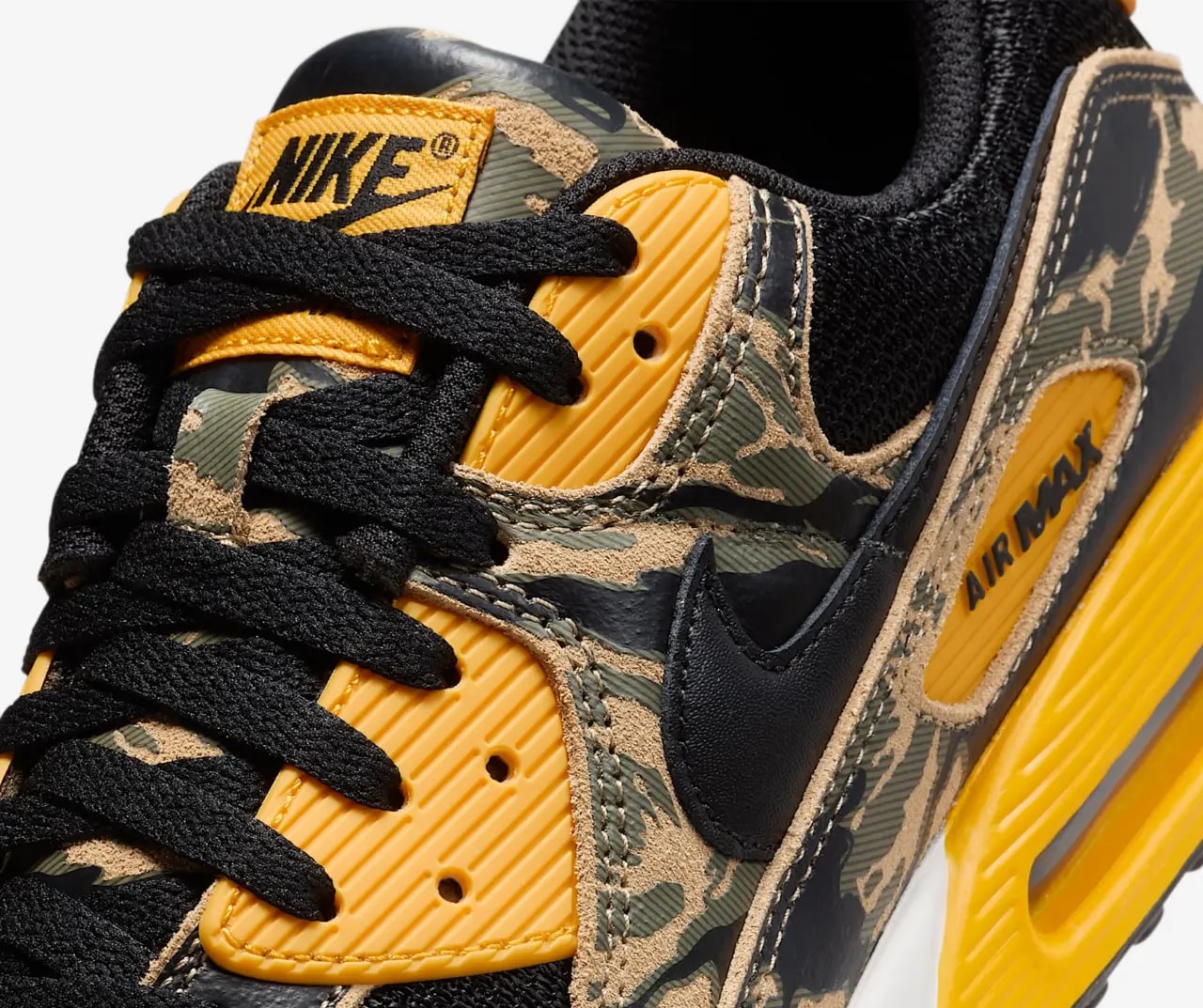 Giày Nike Air Max 90 Premium 'Black University' IF1721-001 — ảnh 2
