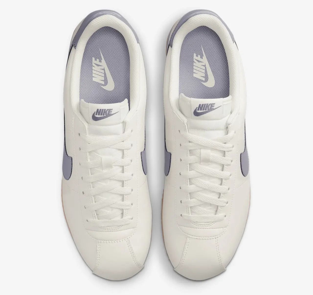 Giày Nike Cortez Leather 'Sail Gum Yellow Grey' DM4044-111 — ảnh 5