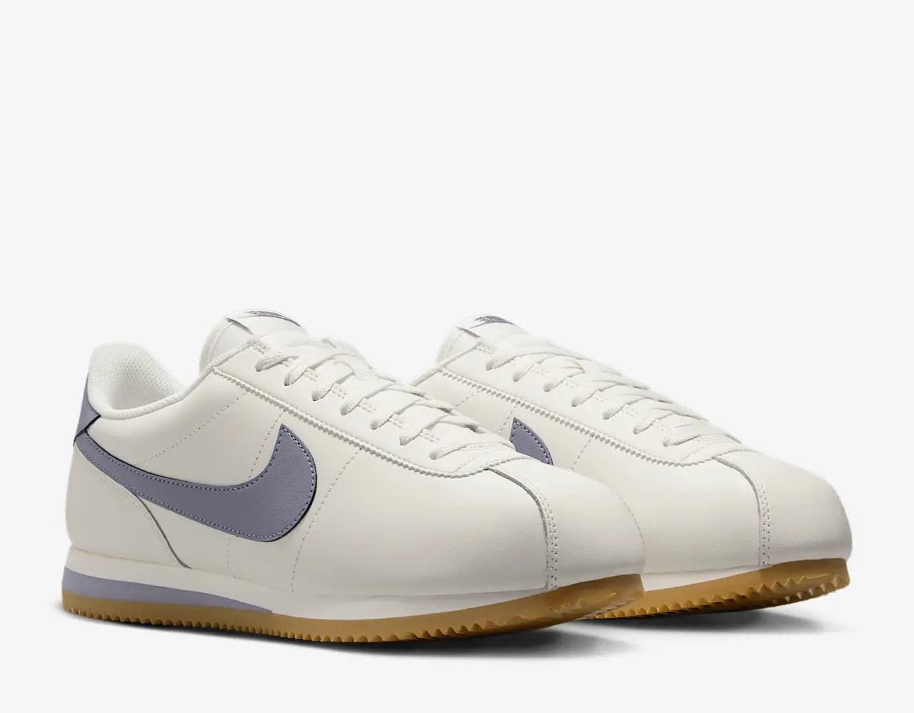 Giày Nike Cortez Leather 'Sail Gum Yellow Grey' DM4044-111 — ảnh 4