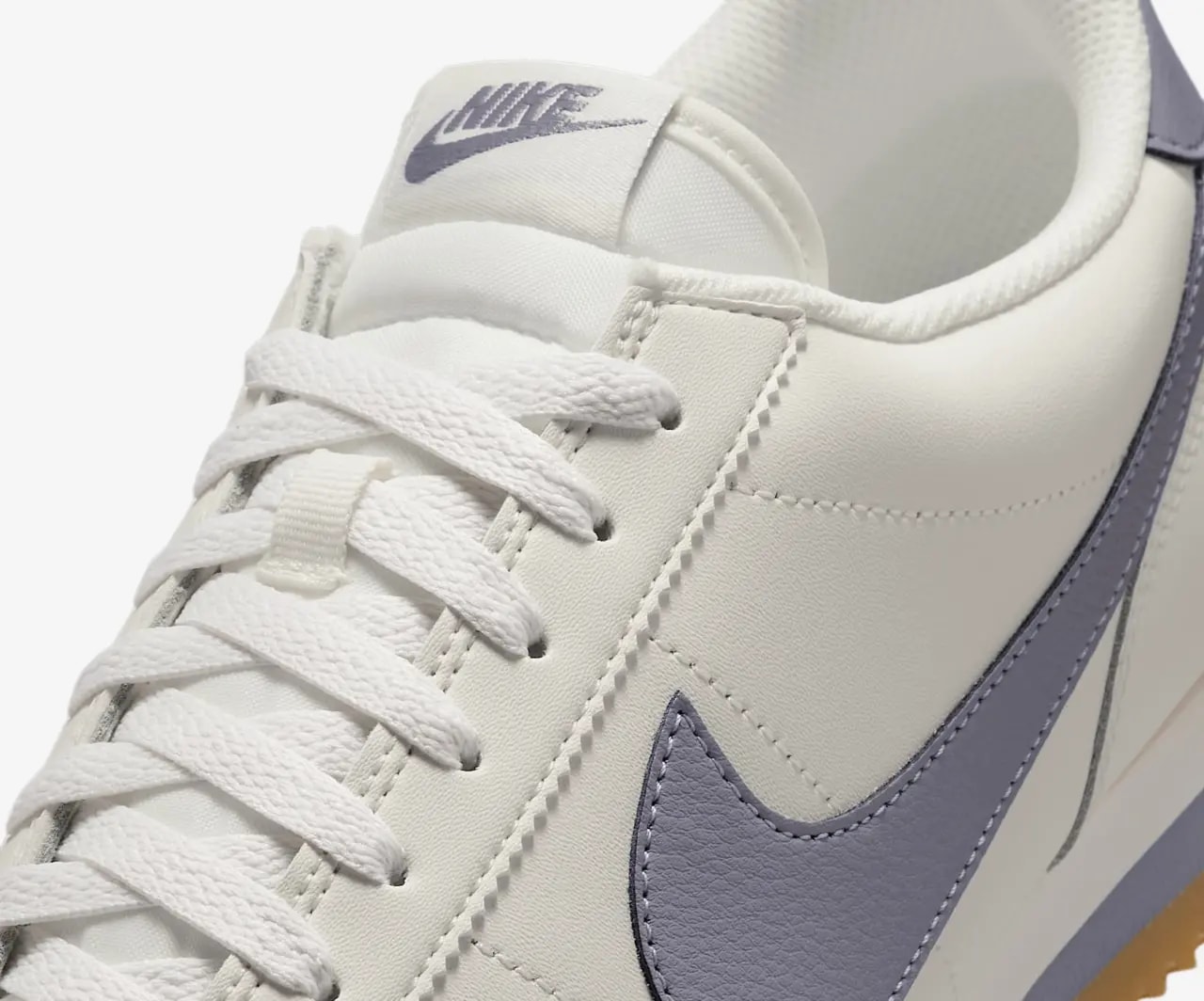 Giày Nike Cortez Leather 'Sail Gum Yellow Grey' DM4044-111 — ảnh 2