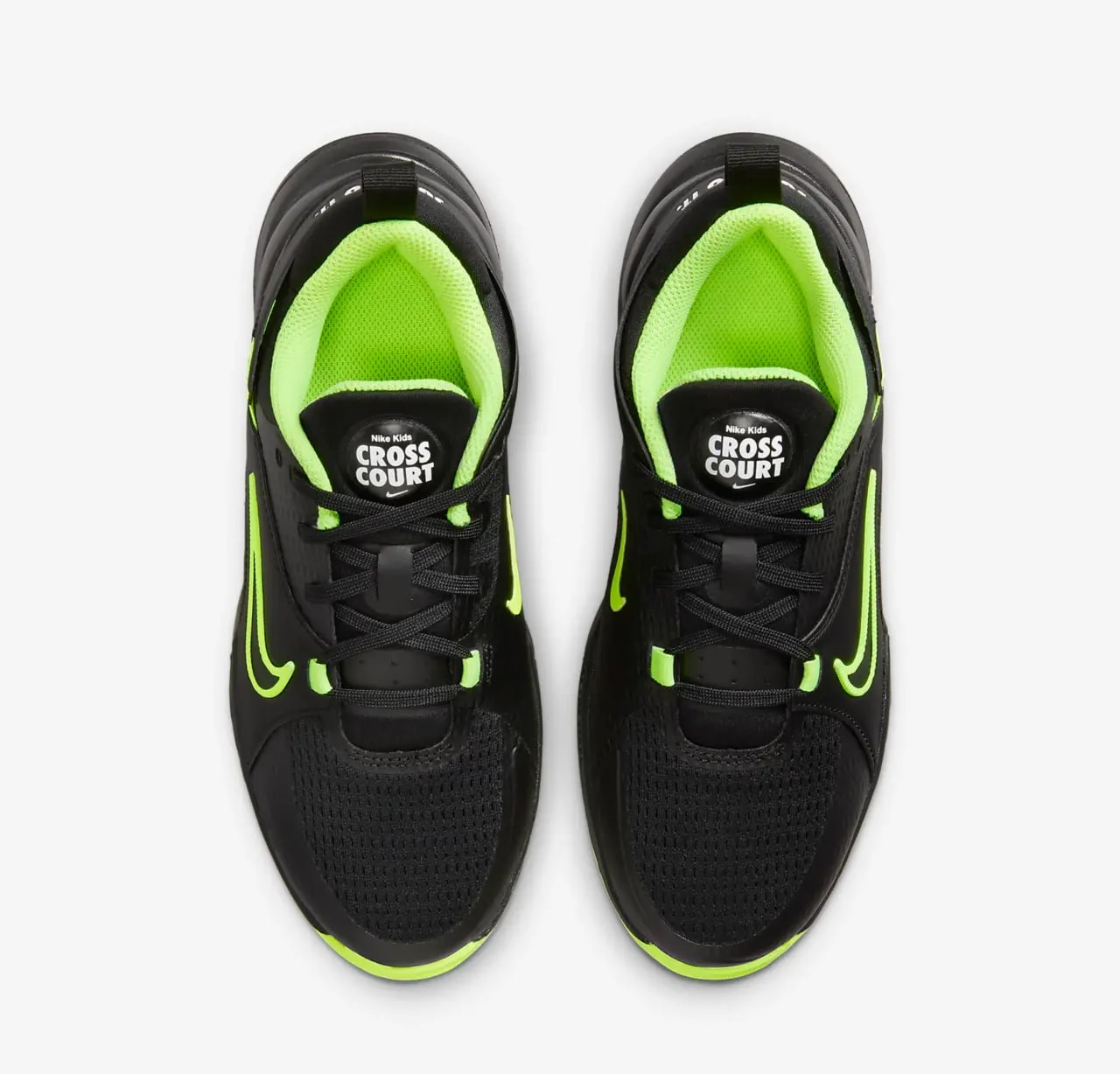 Giày Nike Crosscourt GS 'Black White Volt' FN2231-001 — ảnh 5