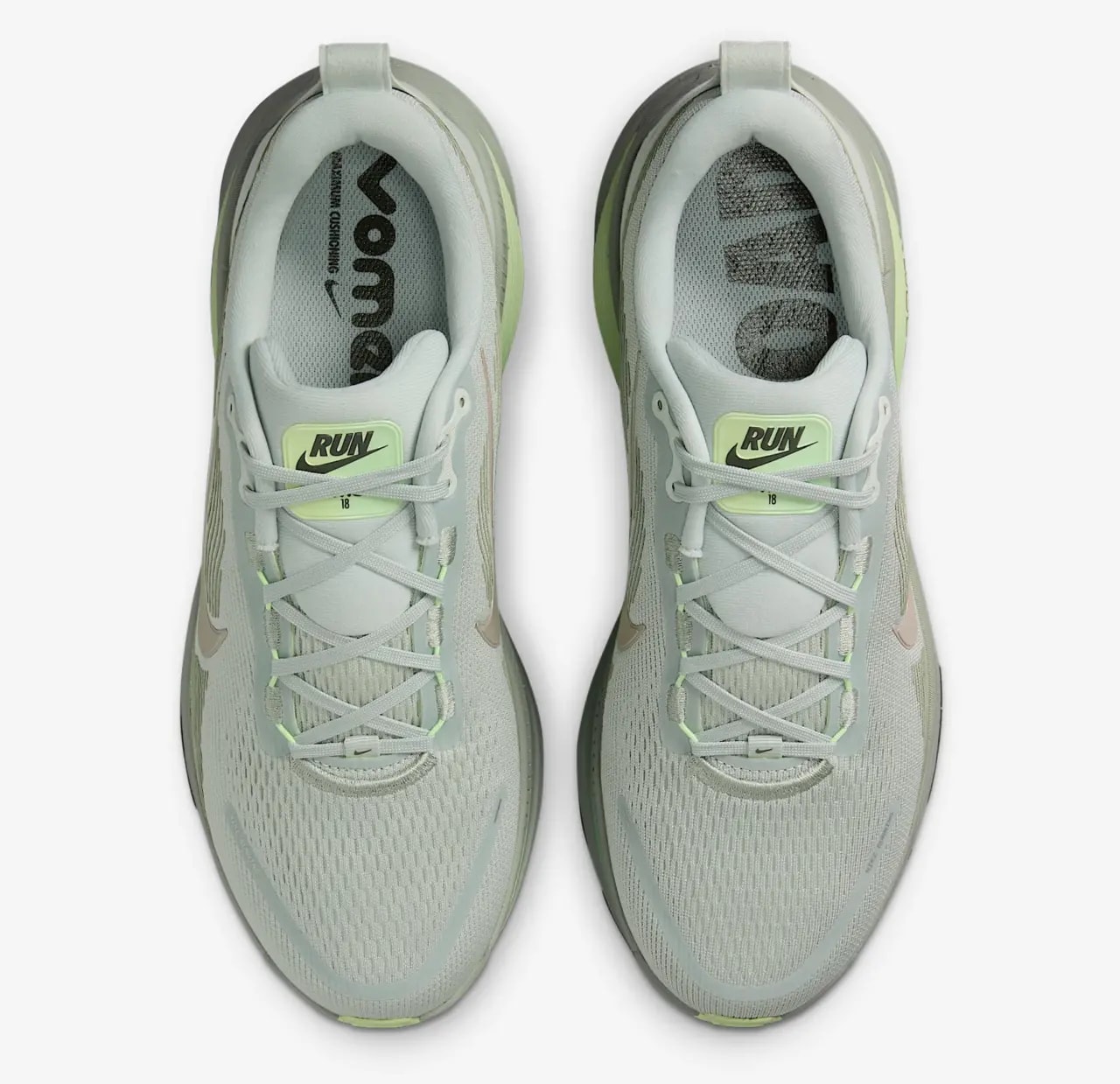 Giày Nike Vomero 18 'Light Silver Barely Volt' HM6803-002 — ảnh 5