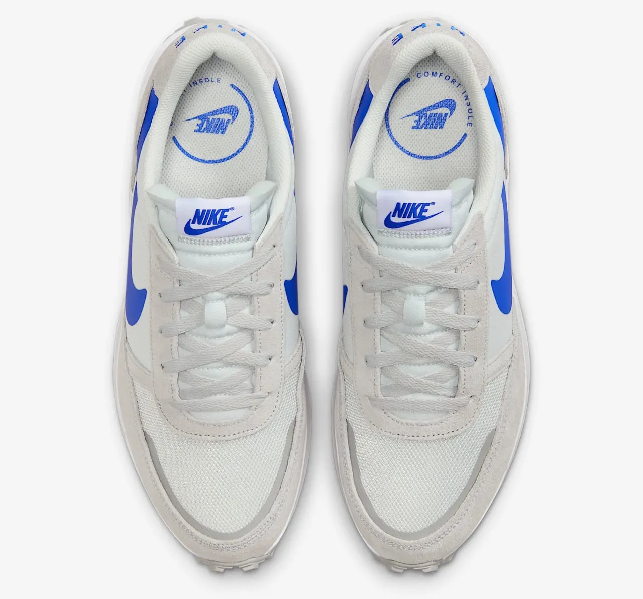 Giày Nike Waffle NAV 'Flat Silver Hyper Royal' FJ4195-005 — ảnh 5