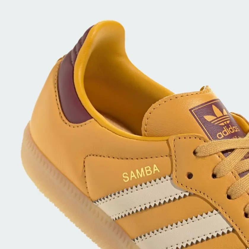Giày Adidas Samba OG GS 'Preloved Yellow' JI4470 — ảnh 2