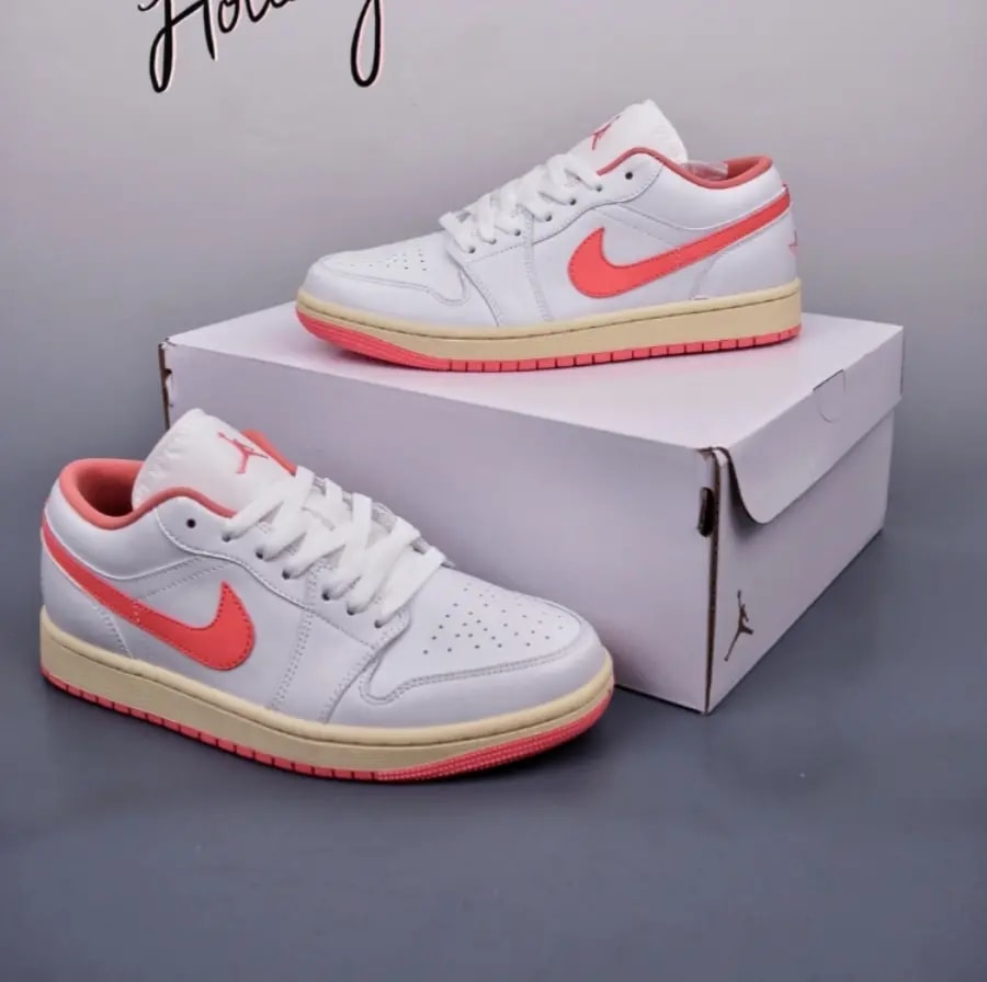 Giày Nike Air Jordan 1 Low 'Sail Guava Ice Pink Salt' DC0774-109 — ảnh 2