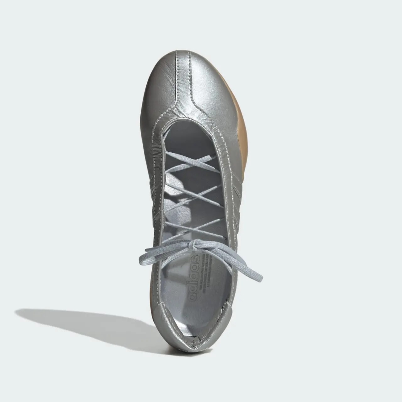 Giày Adidas Taekwondo Mei Ballet 'Silver Metallic' JR7032 — ảnh 5
