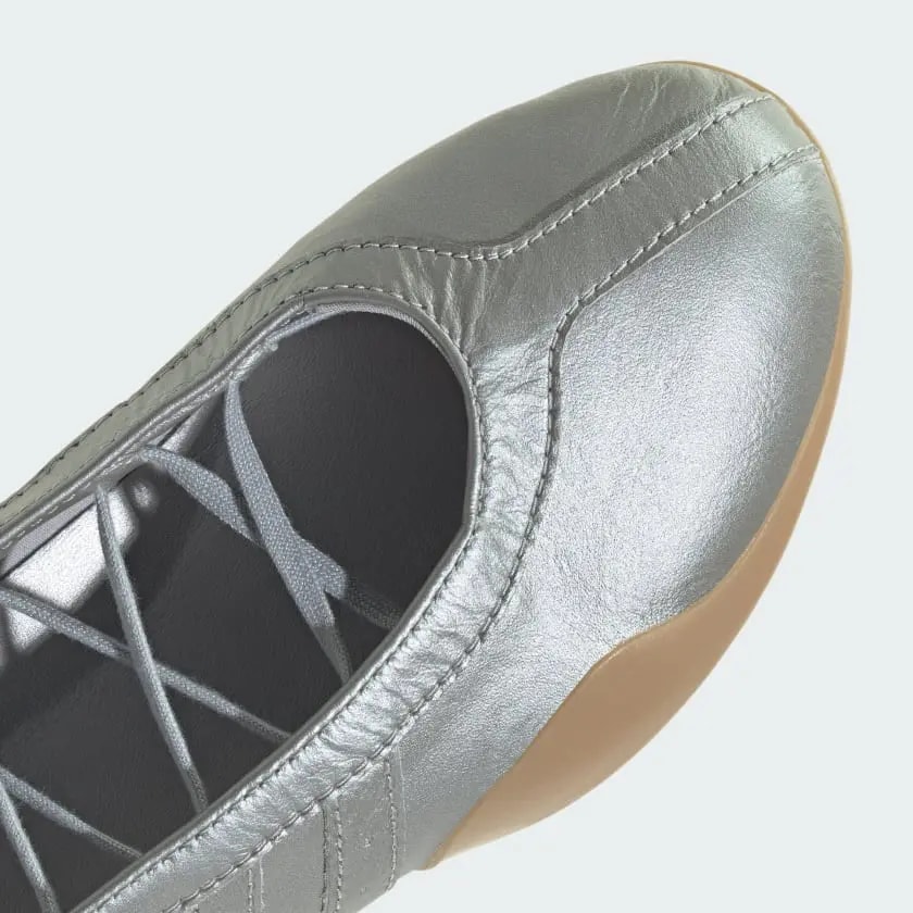 Giày Adidas Taekwondo Mei Ballet 'Silver Metallic' JR7032 — ảnh 2