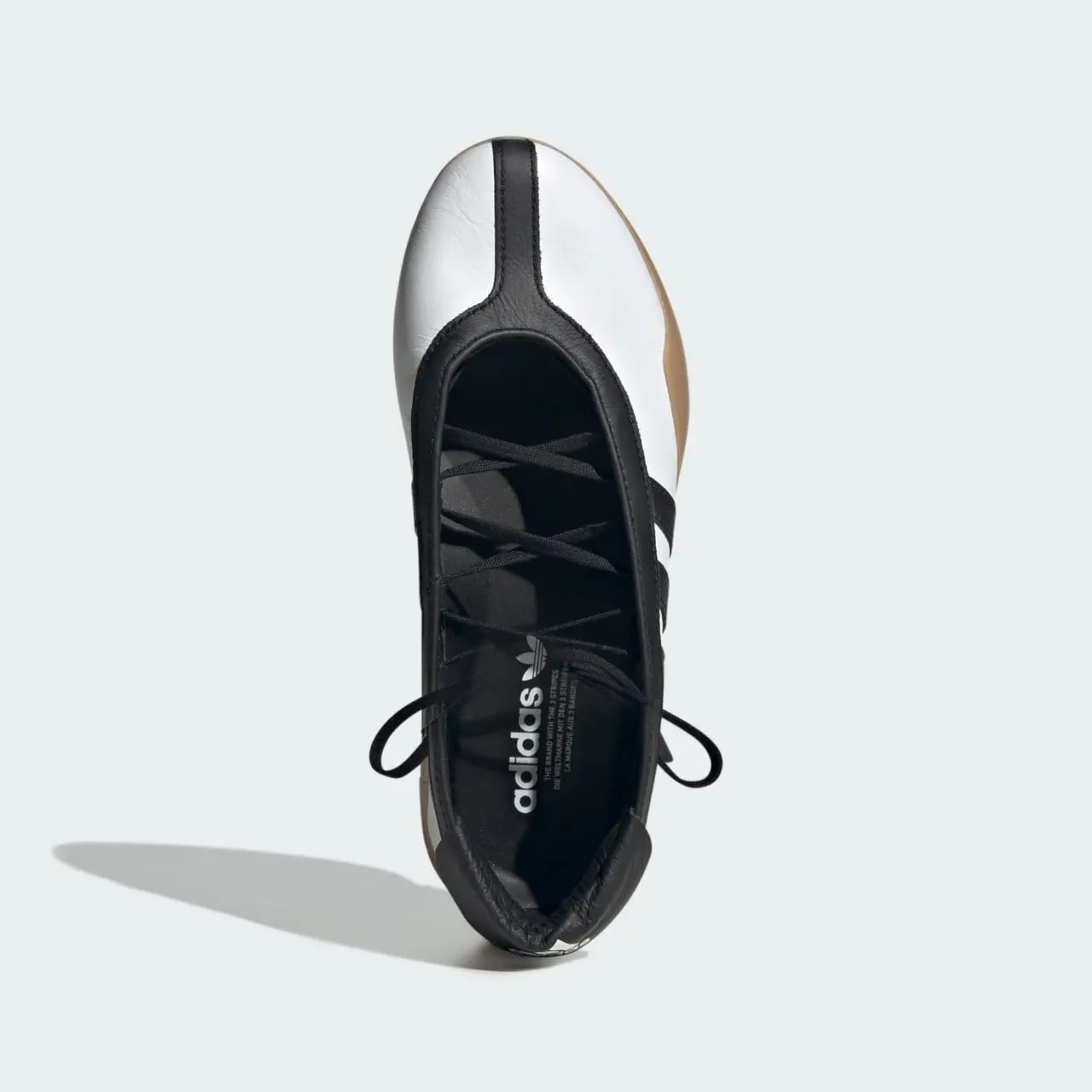 Giày Adidas Taekwondo Mei Ballet 'White Black' JR7030 — ảnh 5