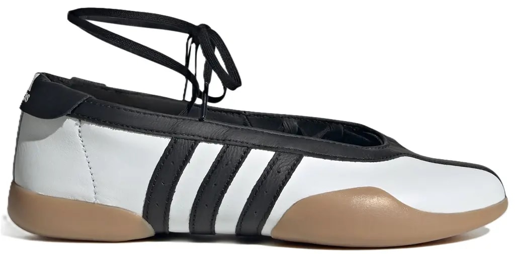 Giày Adidas Taekwondo Mei Ballet 'White Black' JR7030 — kich-thuoc: 36