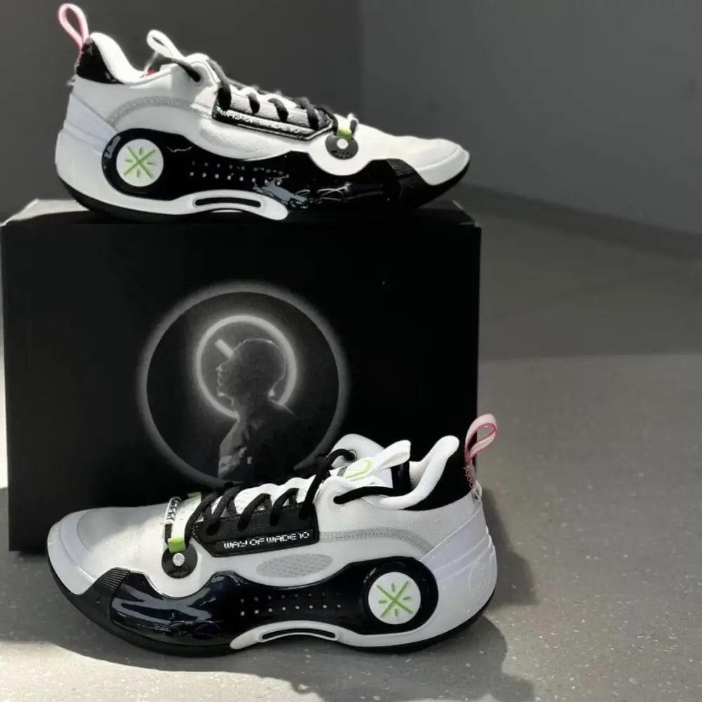 Giày Lining Way Of Wade 10 Low 'Panda' ABAS083-28 — ảnh 3
