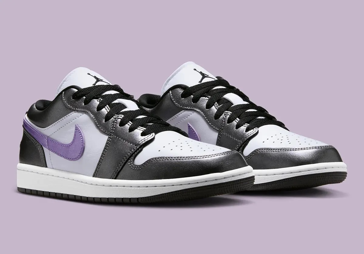 Giày Nike Air Jordan 1 Low 'Metallic Purple' HJ5910-105 — ảnh 4