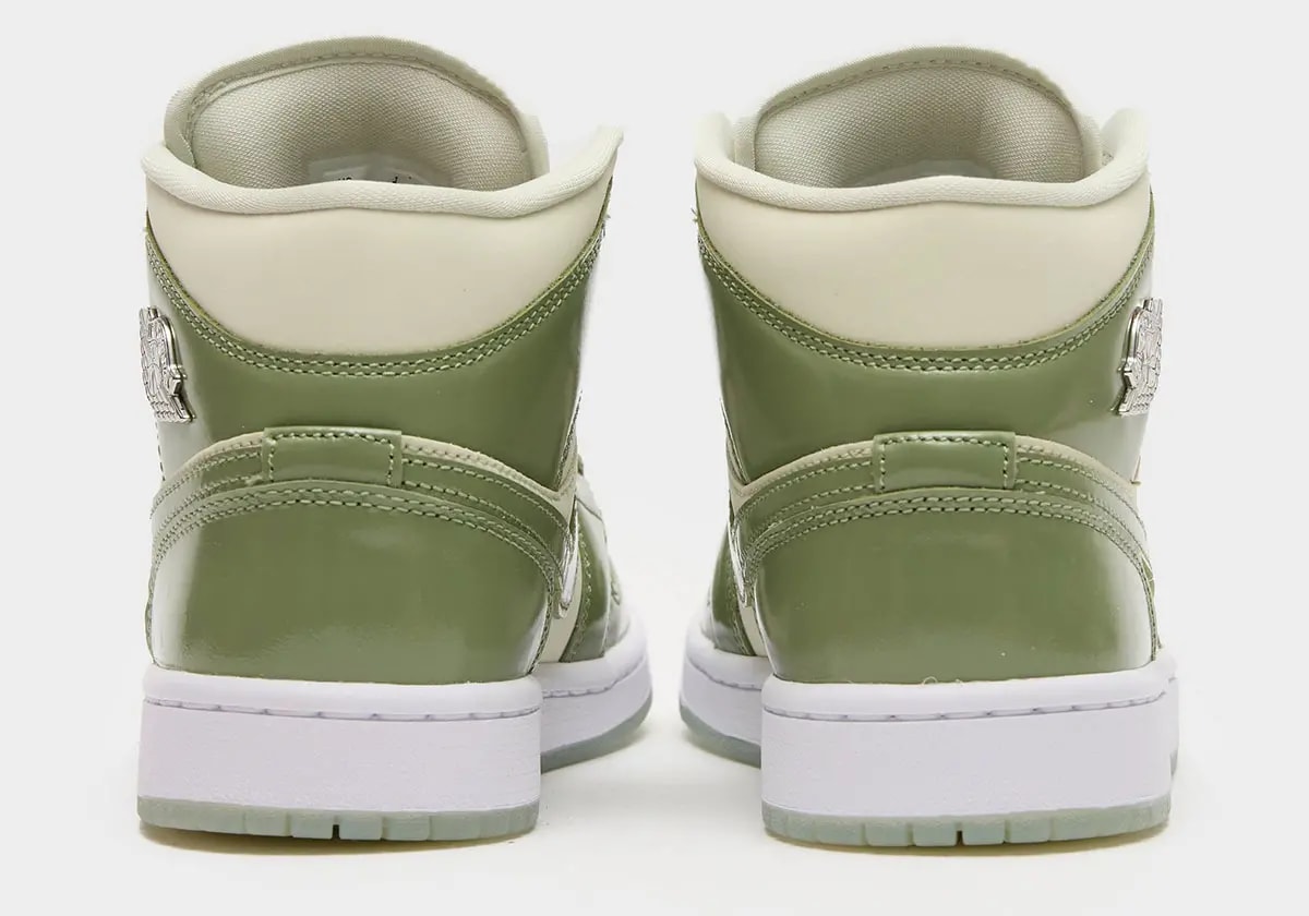 Giày Nike Air Jordan 1 Mid SE 'Sea Glass Oil Green' HF4079-003 — ảnh 4