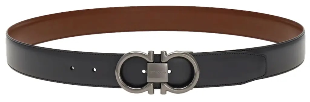 Thắt Lưng Salvatore Ferragamo Gancini Belt 'Brown' 679938-780999 — kich-thuoc: 105-cm