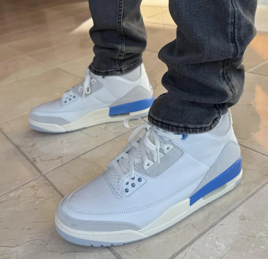 Giày Nike Air Jordan 3 Retro 'Lucky Shorts' CT8532-101 — ảnh 3