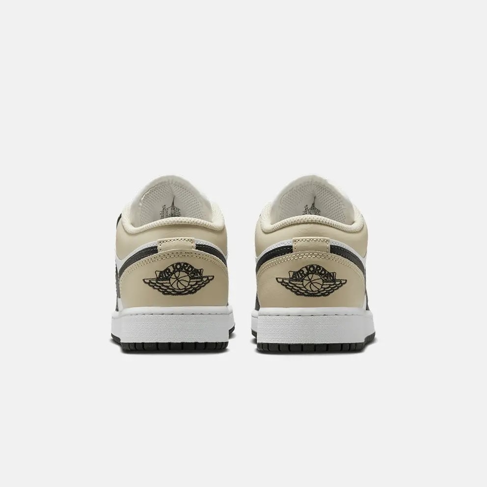 Giày Nike Air Jordan 1 Low GS 'White Rattan Off-Noir' 553560-153 — ảnh 3