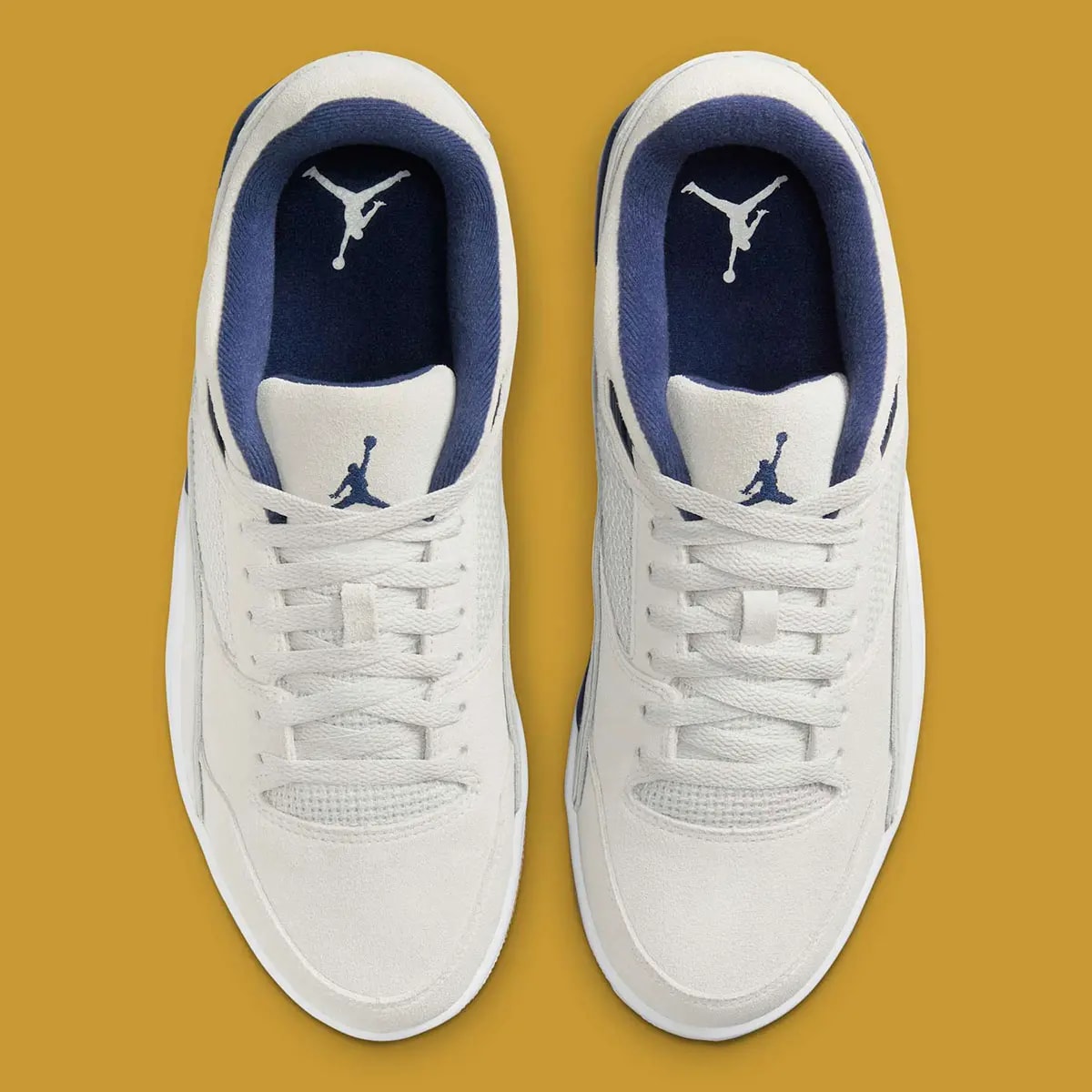 Giày Nike Air Jordan Flight Court 'Neutral Grey White' HF3255-004 — ảnh 3