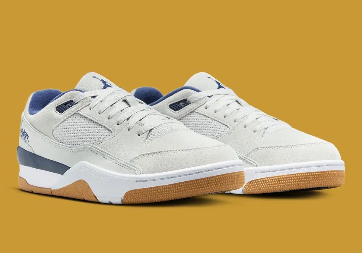 Giày Nike Air Jordan Flight Court 'Neutral Grey White' HF3255-004 — ảnh 5