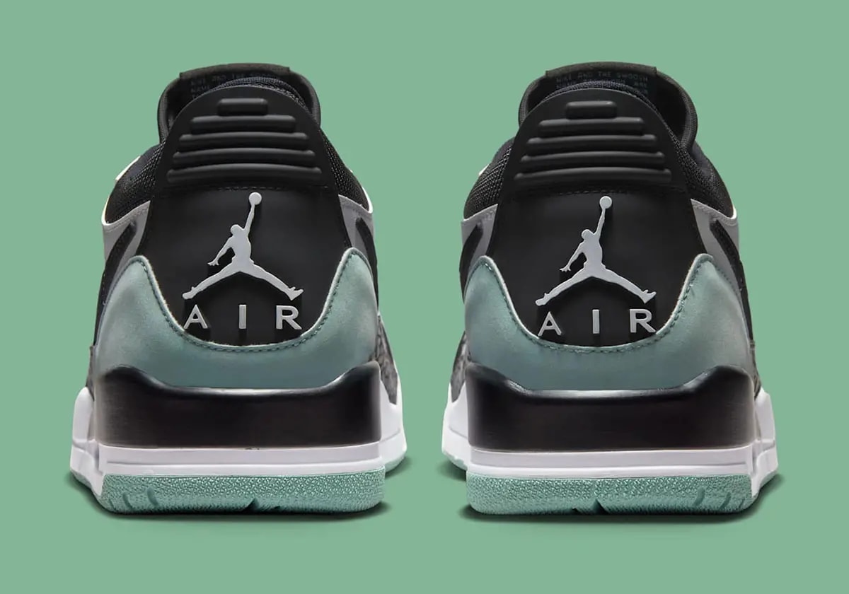 Giày Nike Air Jordan Legacy 312 Low 'White Black Neutral Grey Green' CD7069-109 — ảnh 3