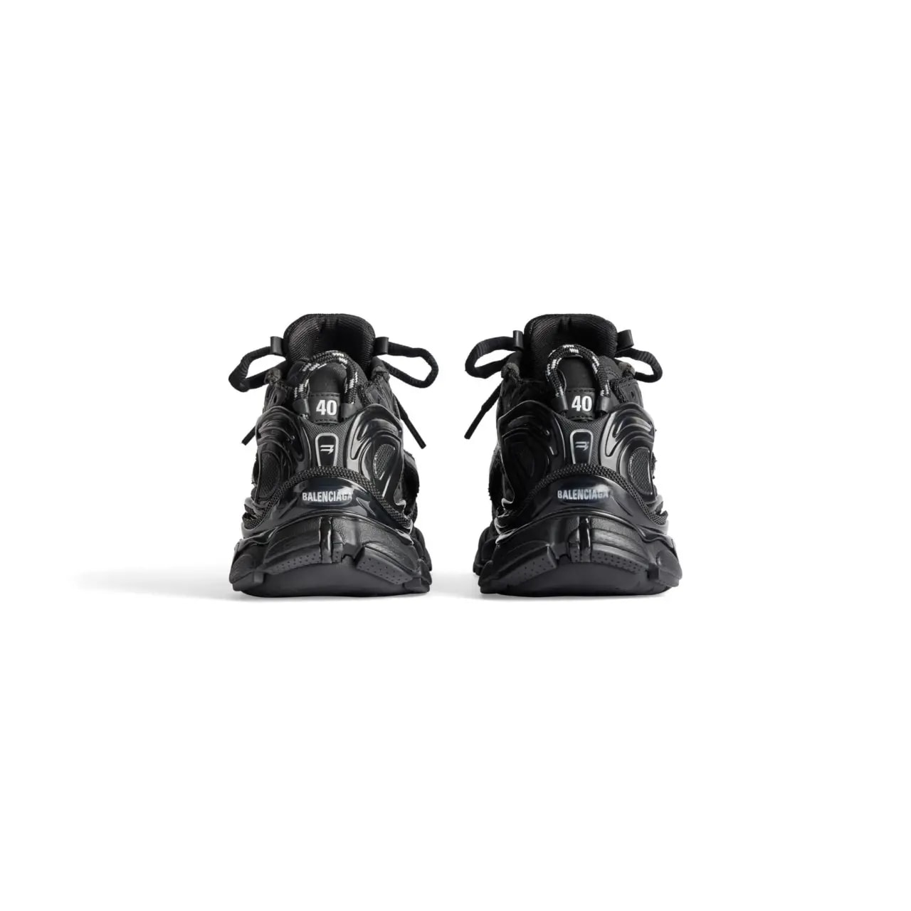 Giày Balenciaga Runner Trainers 'Black' 772774W3RBT1000 — ảnh 2