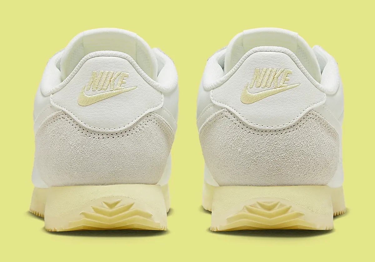 Giày Nike Cortez 'White Pale Yellow' HF6410-118 — ảnh 3