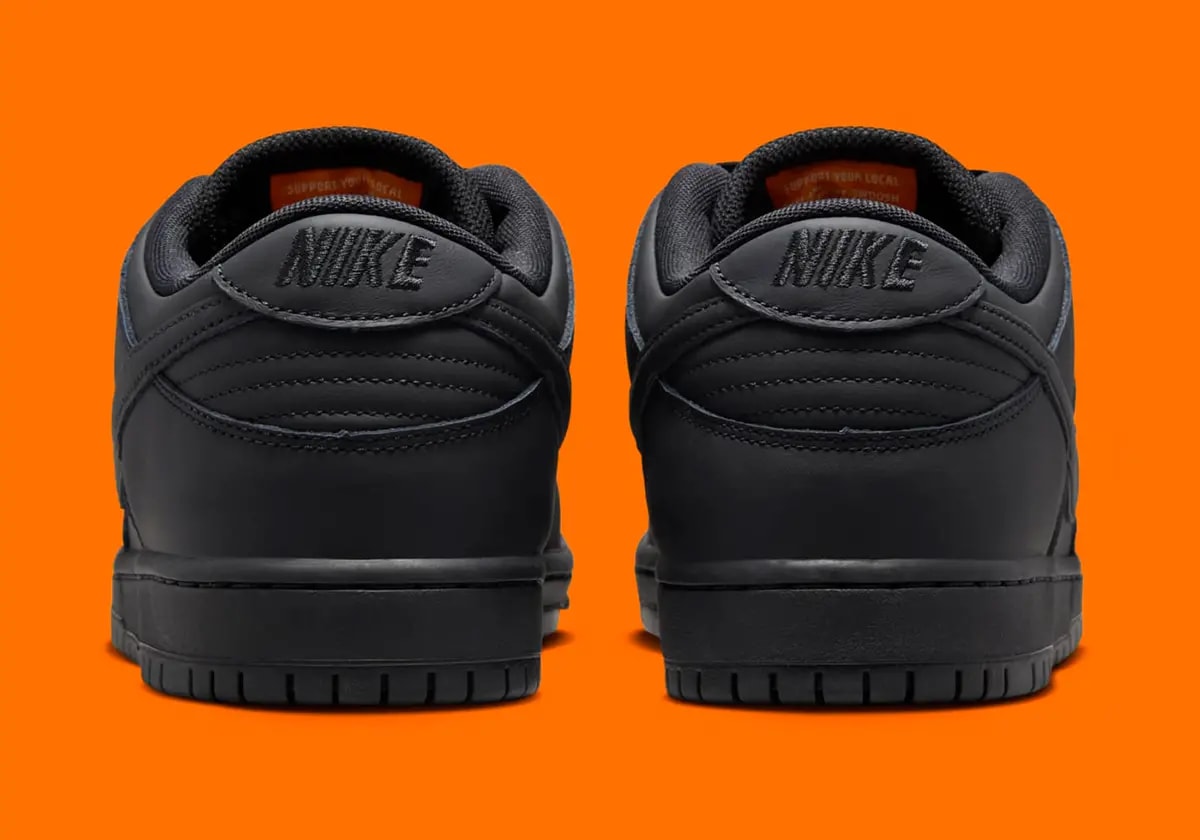 Giày Nike SB Dunk Low Pro 'Triple Black' FJ1674-001 — ảnh 3
