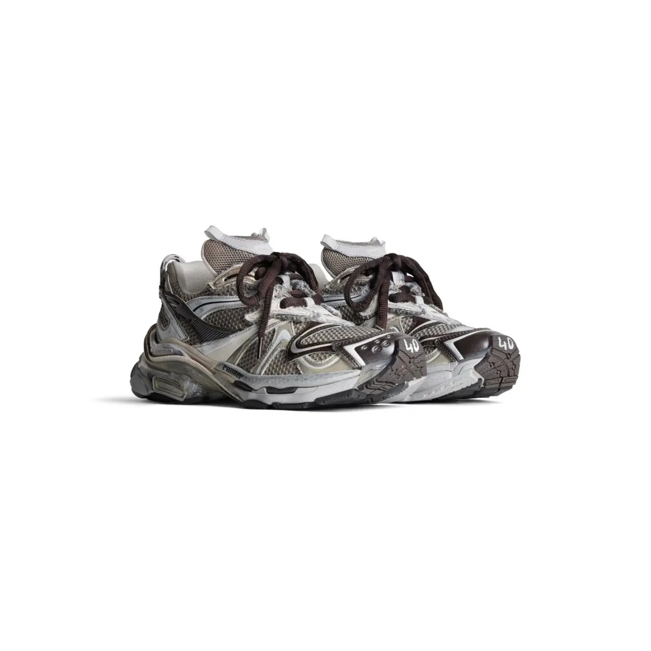 Giày Balenciaga Runner 2.0 Trainers 'Beige' 779066W3RXP2000 — ảnh 2