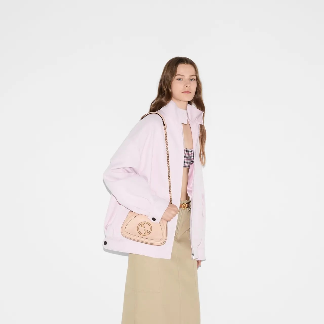 Túi Gucci Blondie Mini Shoulder Bag 'Pink' 815711-AAEEX-6705 — ảnh 2