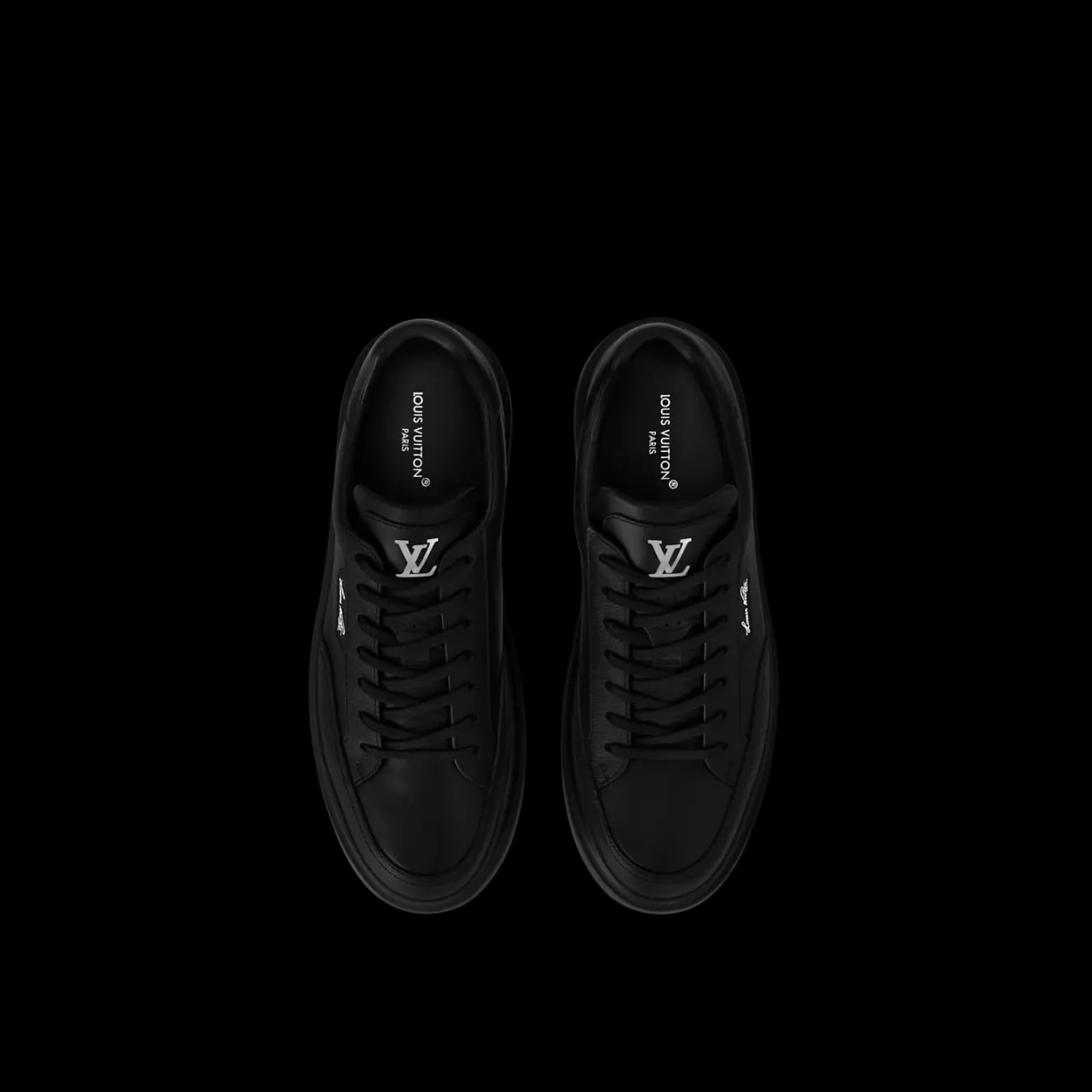 Giày Louis Vuitton Beverly Hills Trainers 'Black' 1AHQWE — ảnh 3