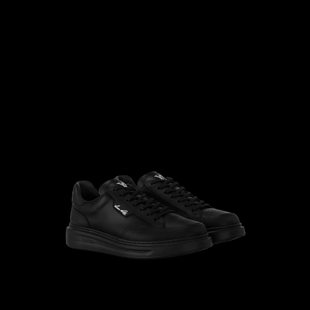 Giày Louis Vuitton Beverly Hills Trainers 'Black' 1AHQWE — ảnh 4