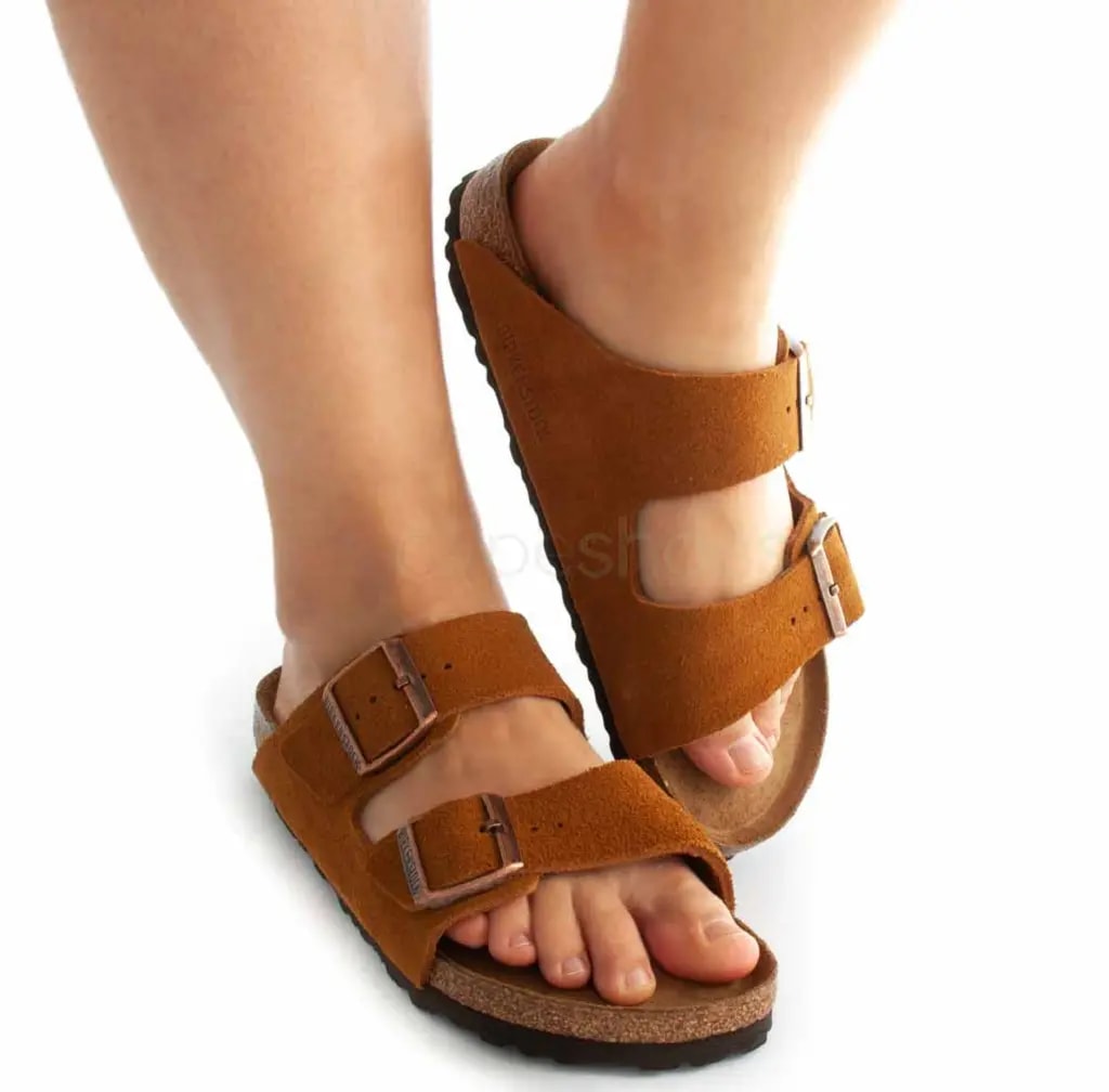Dép Birkenstock Sandals 'Brown' 1009527 — ảnh 4