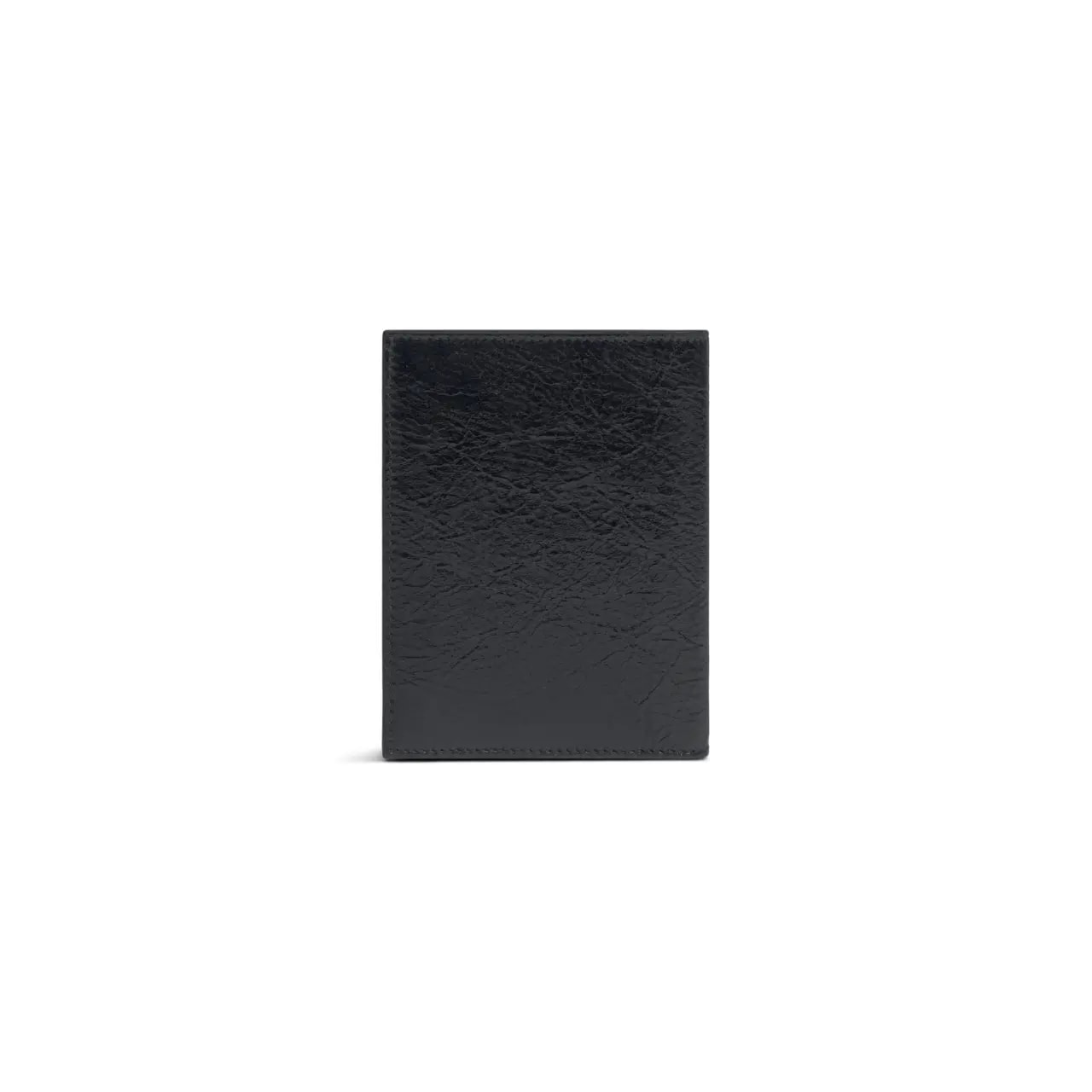 Ví Balenciaga Monaco Vertical Bifold Wallet 'Black' 7665512AAS61000 — ảnh 2
