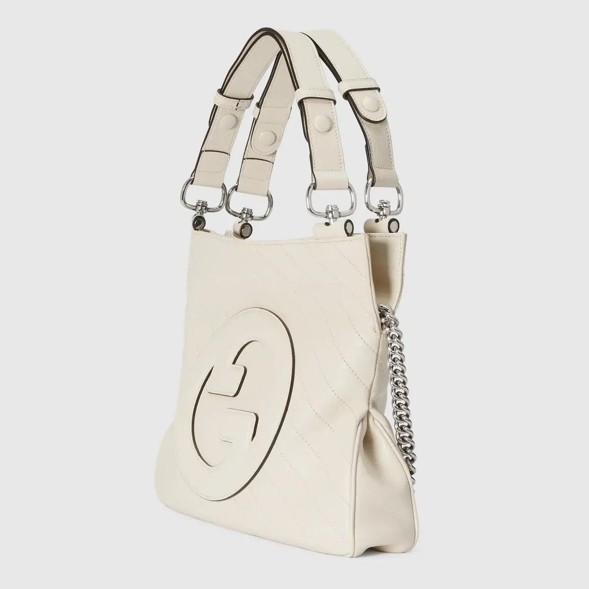 Túi Gucci Blondie Small Tote Bag 'White' 751518-1AAOW-9022 — ảnh 4