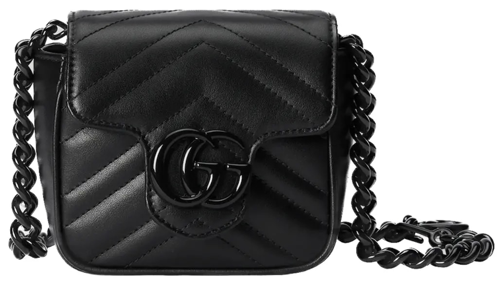 Túi Gucci GG Marmont Belt Bag 'Black' 739599-UM8KV-1000