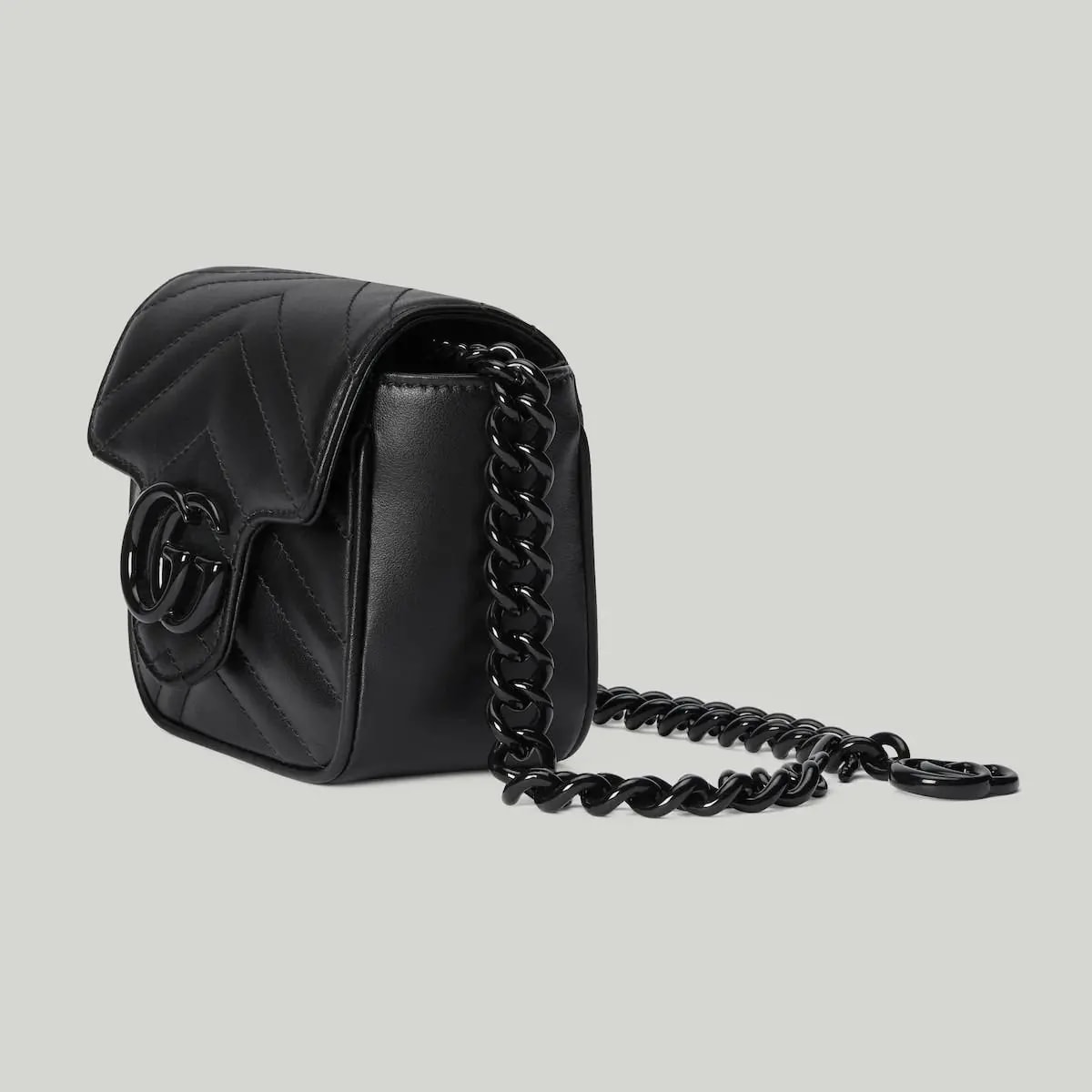 Túi Gucci GG Marmont Belt Bag 'Black' 739599-UM8KV-1000 — ảnh 4
