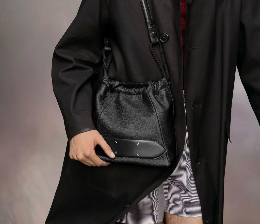 Túi Maison Margiela 5AC Drawstring Small 'Black' SB1WG0044P4746T8013 — ảnh 3