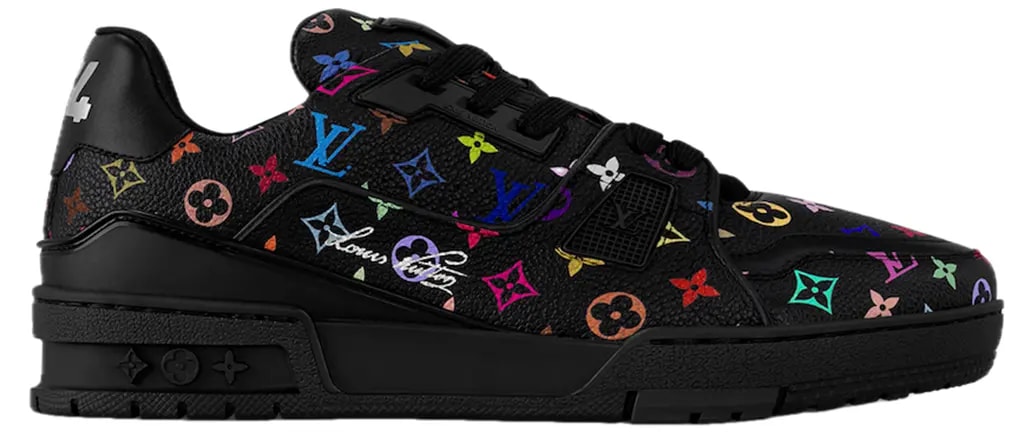 Giày Louis Vuitton LV x TM LV Trainers 'Black' 1AHEKW — kich-thuoc: 40
