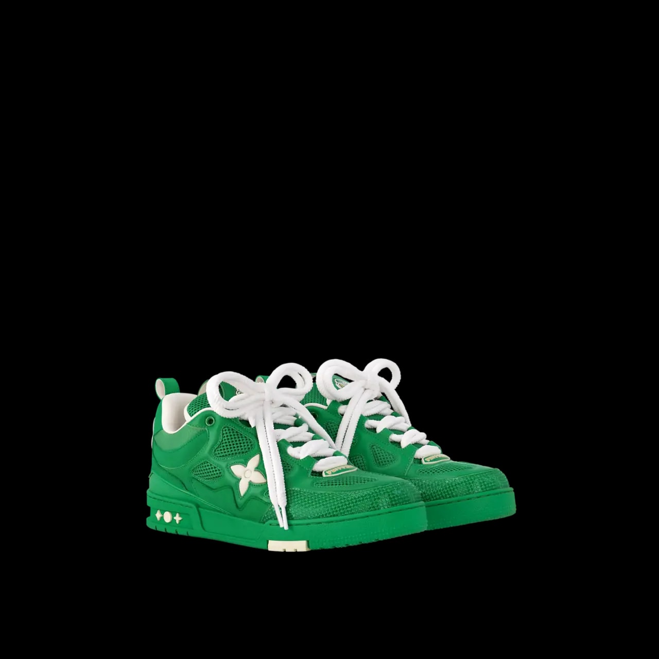 Giày Louis Vuitton LV Skate Trainers 'Green' 1AHDC8 — ảnh 4