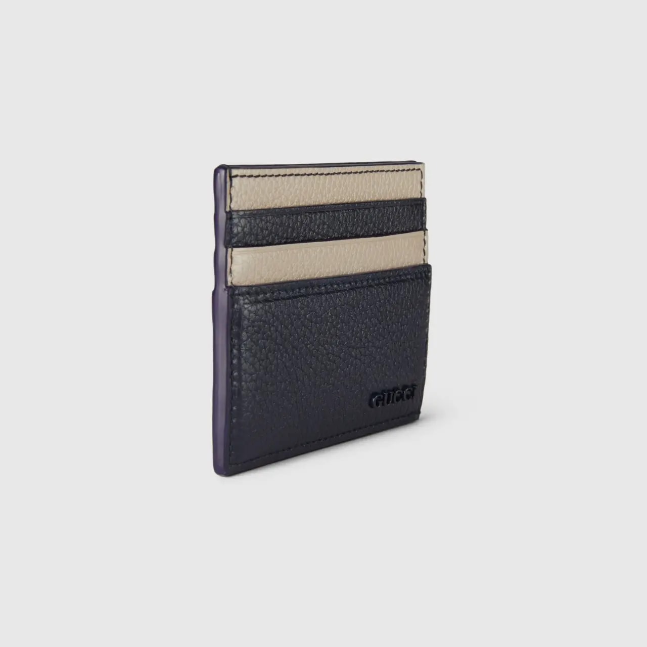 Ví Gucci Bi-Color Card Case 'Blue' 817043-AAEGG-4043 — ảnh 2