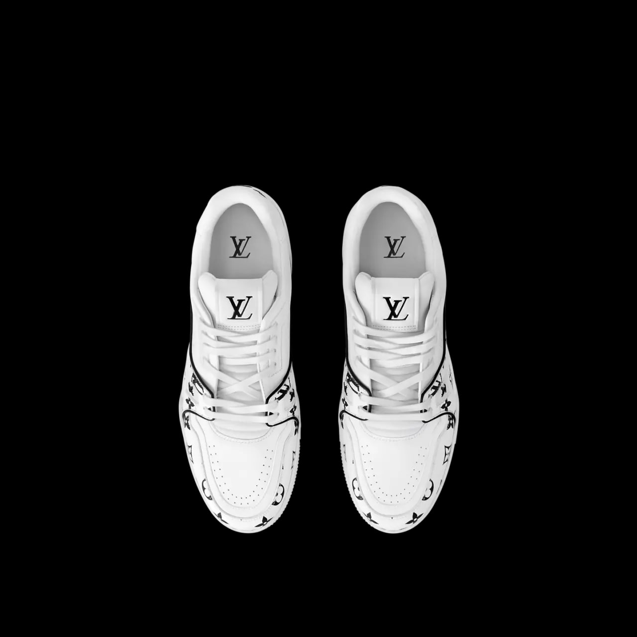 Giày Louis Vuitton LV Trainers 'White' 1AHTOR — ảnh 3