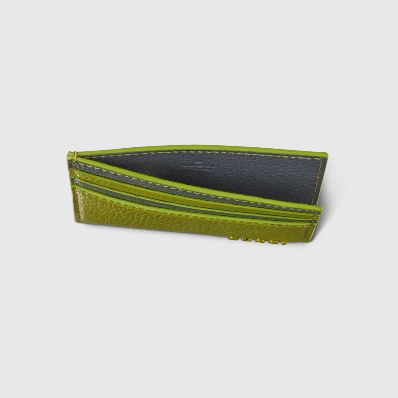 Ví Gucci Bi-color Card Case 'Green' 817043-AAEGG-3743 — ảnh 4