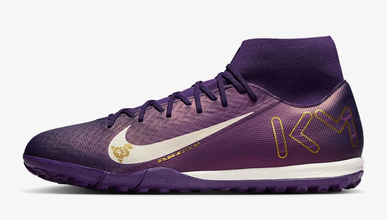 Giày Nike Mercurial Superfly 10 Academy Kylian Mbappé TF ‘Grand Purple’ FQ8333-500 — ảnh 2