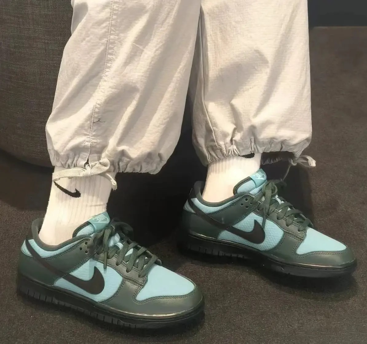 Giày Nike Dunk Low Retro SE ‘Vintage Green’ FZ3052-300 — ảnh 2