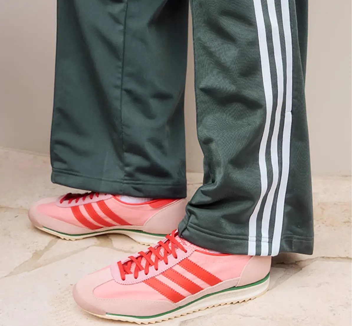 Giày adidas SL 72 OG 'Semi Pink Spark Red' JS0254 — ảnh 2