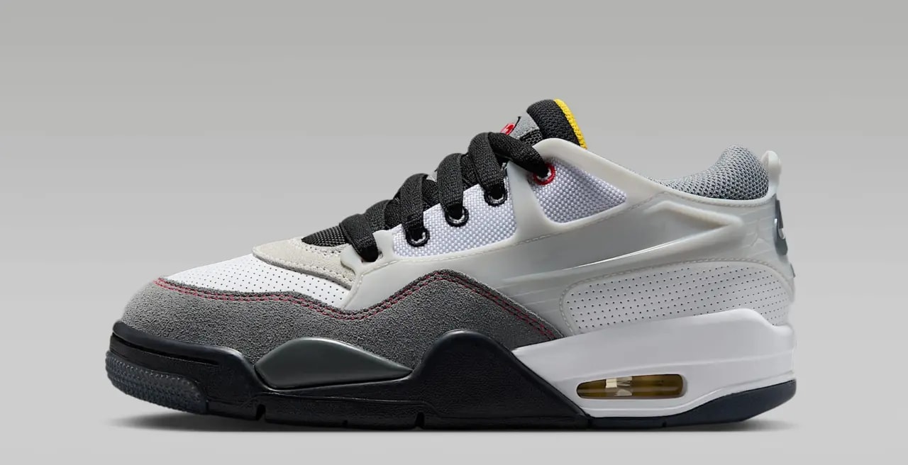 Giày Nike Air Jordan 4 RM Premium 'White Grey' IB8051-100 — ảnh 2