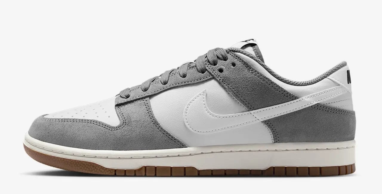 Giày Nike Dunk Low ‘Grey Suede’ IB6399-001 — ảnh 2